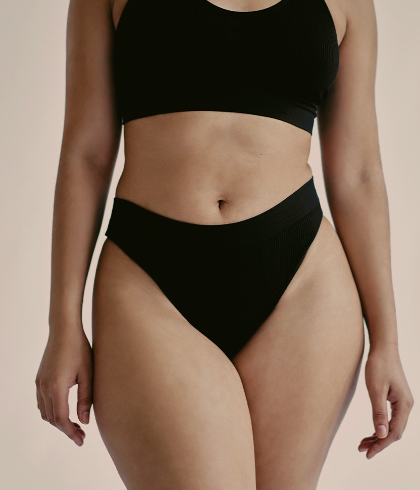 Mommy Makeover kvinde forfra